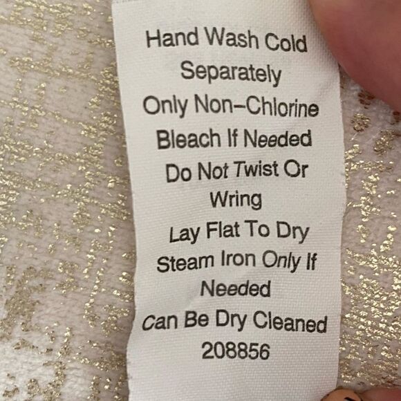 Cabi Vintage Fuchsia & Blue Hawaiian inspired tropical print blouse. Sz S - Picture 5 of 6